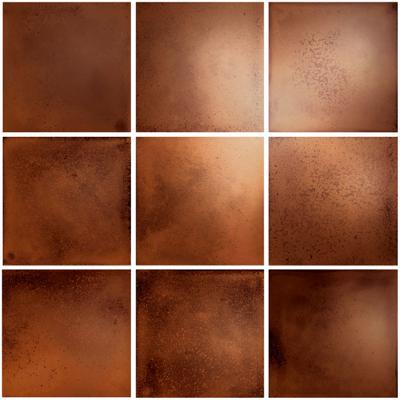 The Mosaic Factory Kasba Mozaïek Tegel Vierkant - Terra Glanzend Porselein 296x299 mm