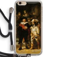 De Nachtwacht: iPhone 6 PLUS / 6S PLUS Transparant Hoesje met koord
