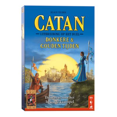 999Games catan: het duel donkere & gouden tijden bordspel