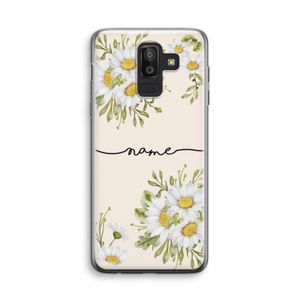 Daisies: Samsung Galaxy J8 (2018) Transparant Hoesje