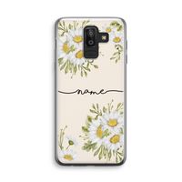 Daisies: Samsung Galaxy J8 (2018) Transparant Hoesje