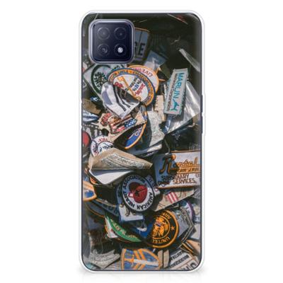 OPPO A53 5G | OPPO A73 5G | Siliconen hoesje | met foto Badges