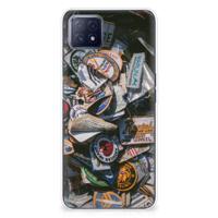 OPPO A53 5G | OPPO A73 5G | Siliconen hoesje | met foto Badges