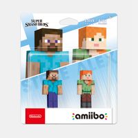 Nintendo amiibo Steve & Alex Super Smash Bros Interactief gamingpersonage - thumbnail