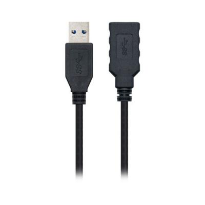 USB-kabel NANOCABLE 10.01.090 Zwart - Maat: 3 m