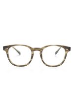 Oliver Peoples lunettes de vue Kisho à monture carrée - Gris - thumbnail