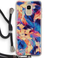 Tuesday Night: Samsung Galaxy J6 (2018) Transparant Hoesje met koord