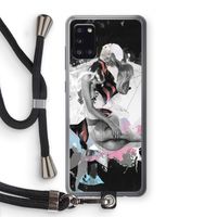Camouflage de sommeil: Samsung Galaxy A31 Transparant Hoesje met koord