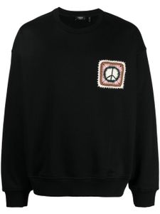 FIVE CM sweat à logo brodé - Noir