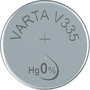 Varta Knoopcel 335 1.55 V 1 stuk(s) 6 mAh Zilveroxide SILVER Coin V335/SR512 NaBli 1