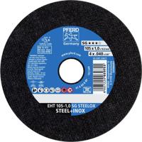 PFERD TOOLS EHT 105-1,0 SG STEELOX/16,0 69121043 Doorslijpschijf recht 105 mm 25 stuk(s) RVS, Staal