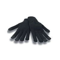 Touchscreen handschoenen zwart voor volwassenen - thumbnail