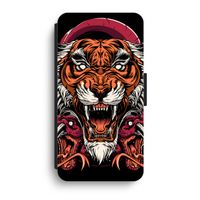 Tiger and Rattlesnakes: iPhone XR Flip Hoesje