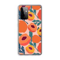 Perzik: Samsung Galaxy A72 Transparant Hoesje