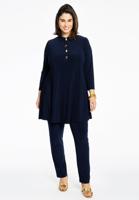 Yoek Pantalon | Blauw | Maat 42/44