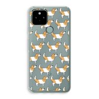 Doggy: Google Pixel 5 Transparant Hoesje