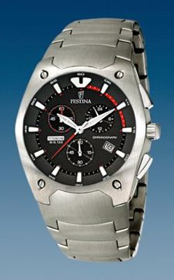 Horlogeband Festina F6718/1 Titanium Grijs