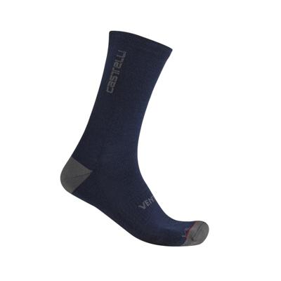 Castelli Venti soft merino sock belgian blue unisex S/M
