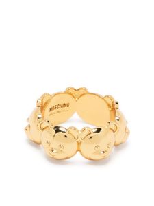 Moschino bague Teddy Bear - Or