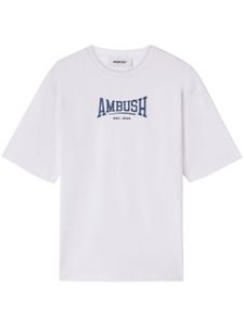 AMBUSH t-shirt en coton biologique à logo imprimé - Blanc