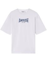 AMBUSH t-shirt en coton biologique à logo imprimé - Blanc