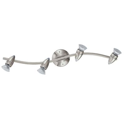Eglo Led plafondspotMagnum rvs 4-lichts - 92644