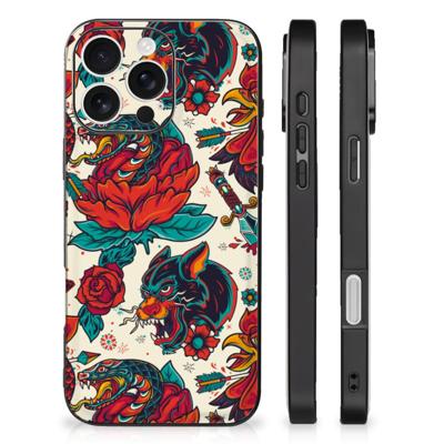 Silicone Back Case voor iPhone 16 Pro Old Skool