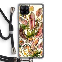 Haeckel Nepenthaceae: Samsung Galaxy A12 Transparant Hoesje met koord