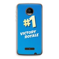 Victory Royale: Motorola Moto Z Force Transparant Hoesje