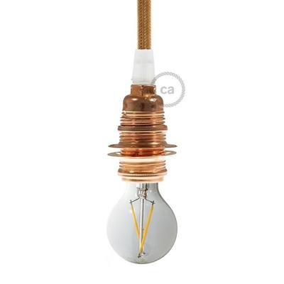 Industriële Lampfitting E14 | Koper ECO | Creative-Cables | Lamp kopen | Fitting kopen | Creative-Cables | Lamp kopen | Fitting kopen | Creative- |