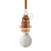 Industriële Lampfitting E14 | Koper ECO | Creative-Cables | Lamp kopen | Fitting kopen | Creative-Cables | Lamp kopen | Fitting kopen | Creative- |