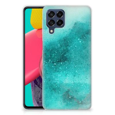 Smartphone hoesje Samsung Galaxy M53 Painting Blue Smartphone hoesje Samsung Galaxy M53 Painting Blue