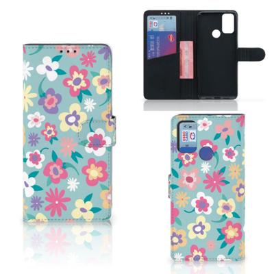 Alcatel 1S (2021) Hoesje Flower Power Alcatel 1S (2021) Hoesje Flower Power