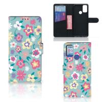 Alcatel 1S (2021) Hoesje Flower Power Alcatel 1S (2021) Hoesje Flower Power