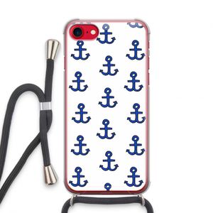 Ankers: iPhone SE 2020 Transparant Hoesje met koord