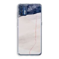 Stone White: Motorola Moto G9 Plus Transparant Hoesje
