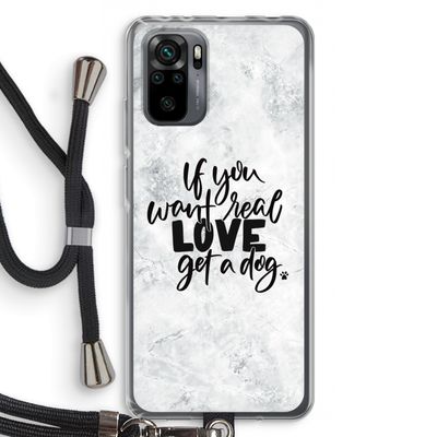 Partner in crime: Xiaomi Redmi Note 10 Pro Transparant Hoesje met koord