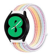 Sport Loop nylon bandje - Multicolor - Samsung Galaxy watch 7 - 40mm / 44mm - thumbnail