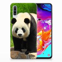Samsung Galaxy A70 TPU Hoesje Panda - thumbnail