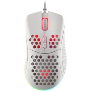 GENESIS NMG-1840 Krypton 555 USB Gaming Muis Rechtshandig Wit