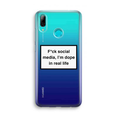 I'm dope: Huawei P Smart (2019) Transparant Hoesje