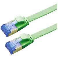 VALUE FTP patchkabel, Cat.6A (Class EA), extra plat, groen, 0,5 m - thumbnail