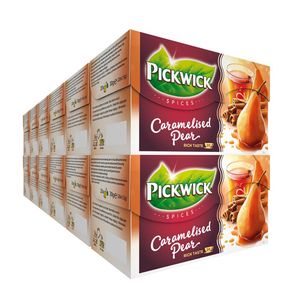 Pickwick - Spices Caramelised pear zwarte thee- 12x 20 zakjes