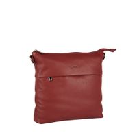 Justified Bags Justified Bags®  Nappa III Shoulderbag Burgundy