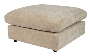 Zuiver Hocker 'Sense' Chenille, 92 x 92cm