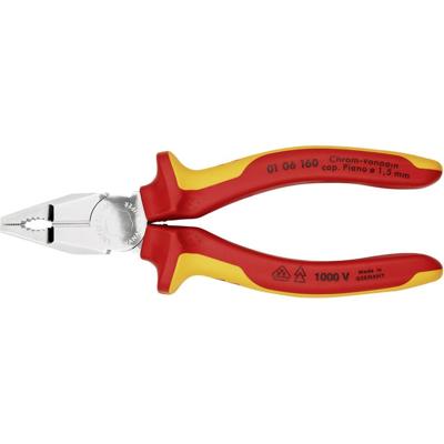Knipex 01 06 160 VDE Combinatietang 160 mm DIN EN 60900, DIN ISO 5746