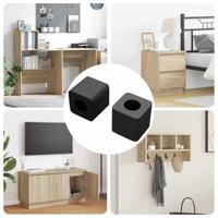 Ladehouder 2 pcs Zwart 15 x 15 x 15mm PP Copolymeer