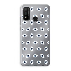 Eyes pattern: Huawei P Smart (2020) Transparant Hoesje