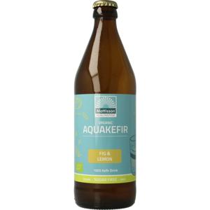 Mattisson Aquakefir fig & lemon / Waterkefir vijg & limoen