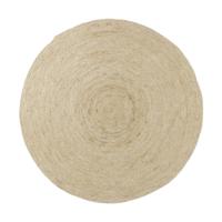 Vloerkleed riet - naturel - ø150 cm Vloerkleed riet - naturel - ø150 cm